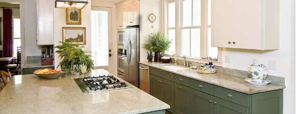 Green Kitchen & Bathroom Cabinets - Waypoint Living Spaces